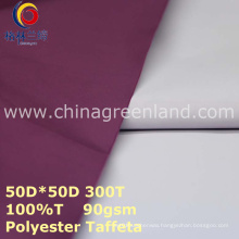Polyester Taffeta Coating Plain Fabric for Clothes Raincoat (GLLML275)